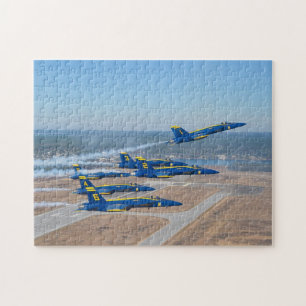 Puzzle Angles bleus