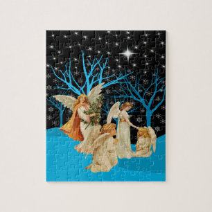 Puzzle Angles d'hiver vintages