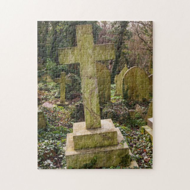 Puzzle Angleterre, Londres, Highgate Cemetery, cimetière (Vertical)