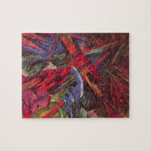 Puzzle Animal Fates par Franz Marc, Cubism Art Vintage