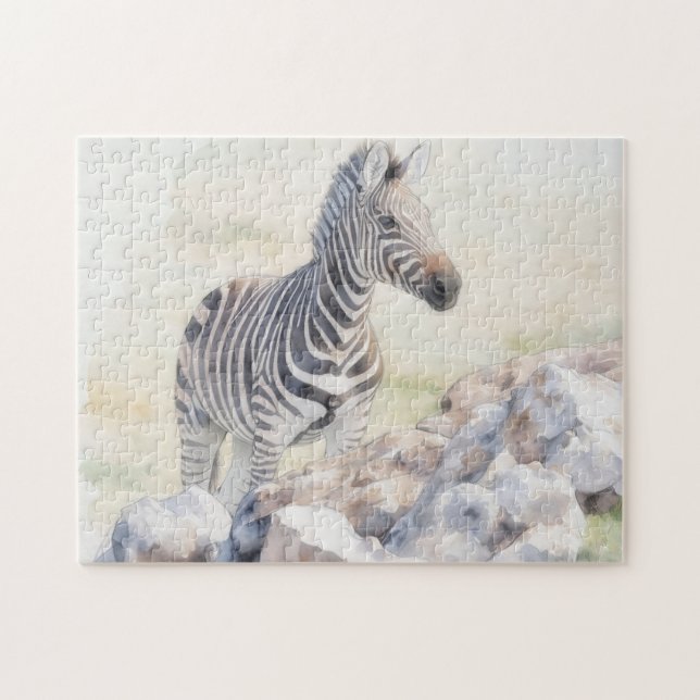 Puzzle Animal Sauvage Art Zèbre (Horizontal)
