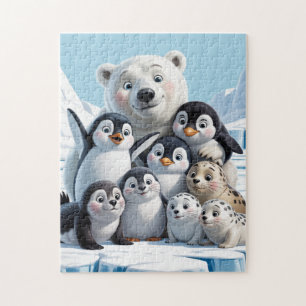 Puzzle Animaux Arctiques
