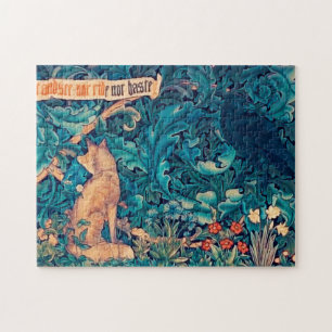 Puzzle Animaux dans la forêt, William Morris Jigsaw Puzzl