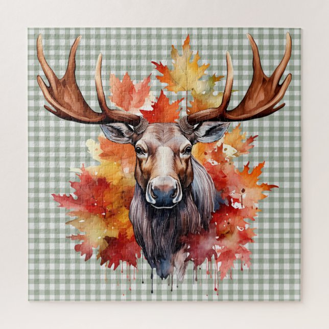 Puzzle Animaux d'automne (Vertical)