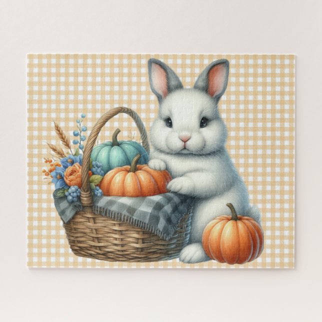 Puzzle Animaux d'automne (Horizontal)