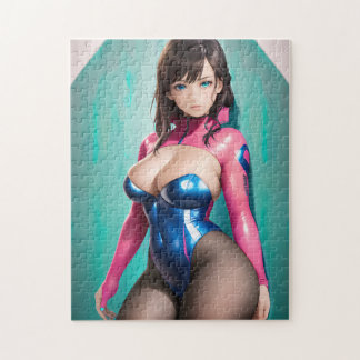 Puzzle Anime Girl 048