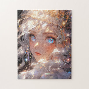 Puzzle Anime Magical Girl Imaginaire Art