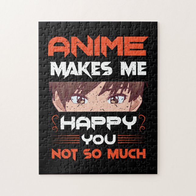 Puzzle Anime Me Rend Heureux Que Tu Ne Sois Pas Tant (Vertical)