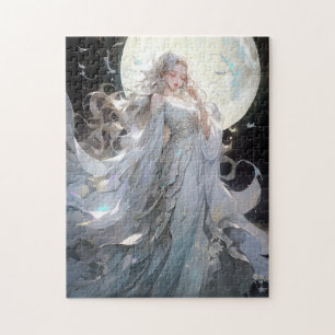 Puzzle Anime Moon Princess Imaginaire Art