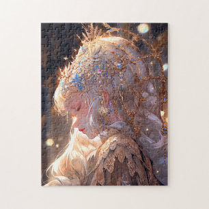 Puzzle Anime Princess Girl Imaginaire Art