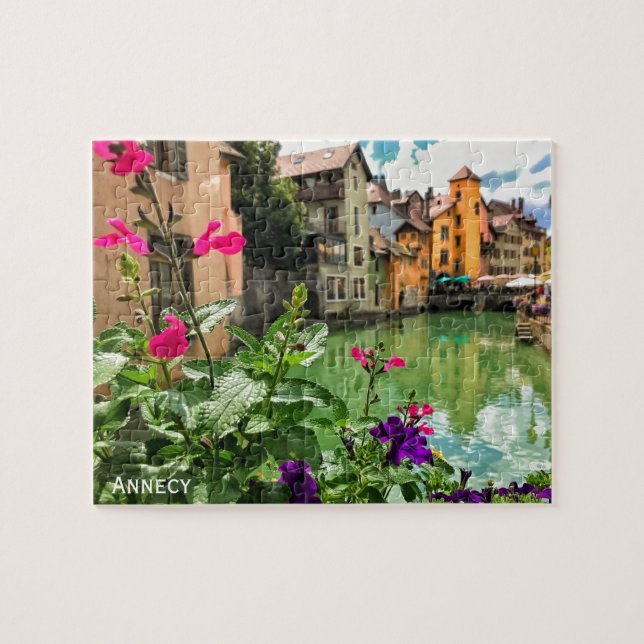 Puzzle Annecy, Haute-Savoie, Alpes françaises (Horizontal)