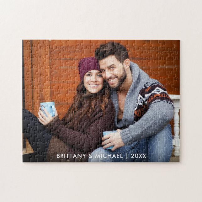 Puzzle Année des noms de photos en couple (Horizontal)