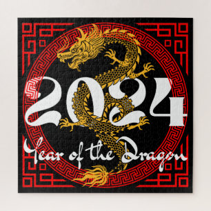 Puzzle Année du Dragon 2024 zodiaque chinois