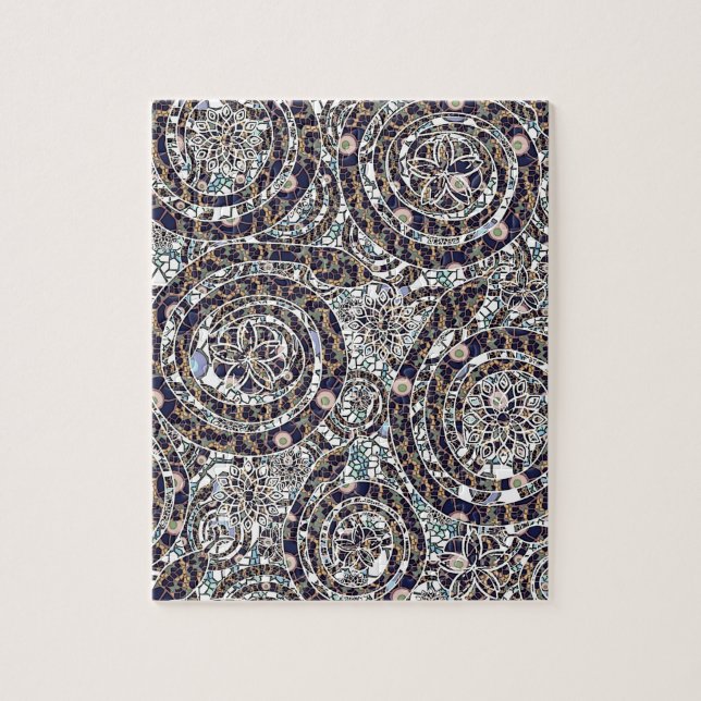 Puzzle année du serpent (Vertical)