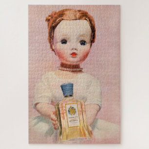 Puzzle Années 1950 Yardley et Madame Alexander doll