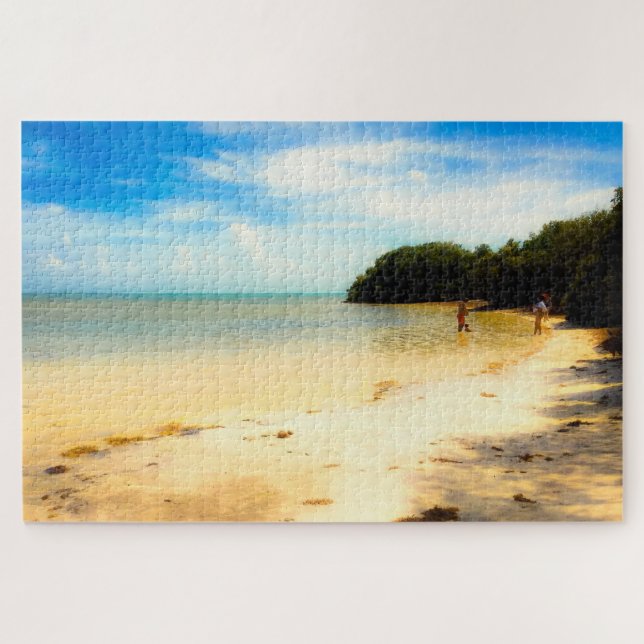 Puzzle Anne's Beach, the Florida Keys (Horizontal)