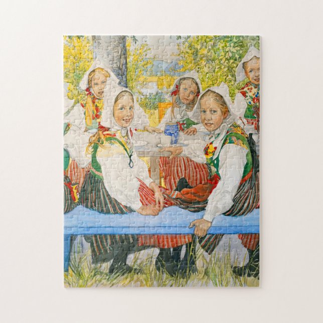 Puzzle Anniversaire de Kersti Par Carl Larsson (Vertical)