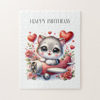Puzzle Anniversaire de Kitten Pilot