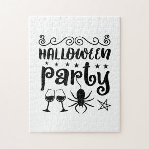 Puzzle Anniversaire de la fête d'Halloween