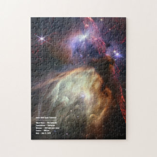Puzzle Anniversaire de Rho Ophiuchi Image du télescope JW