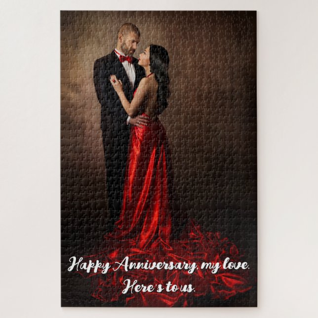 Puzzle Anniversaire des couples (Vertical)