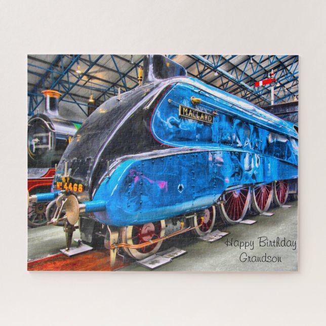 Puzzle Anniversaire Grand-fils. (Horizontal)