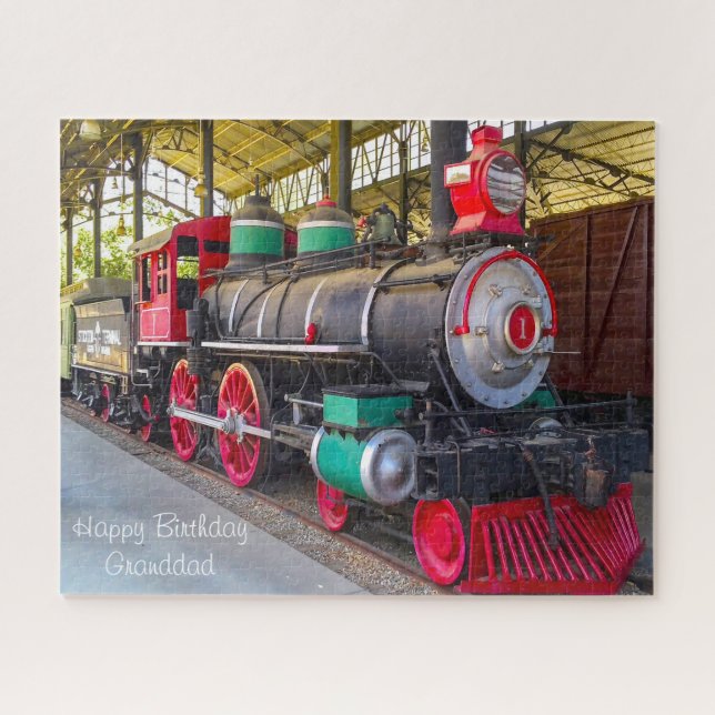 Puzzle Anniversaire Papy. (Horizontal)