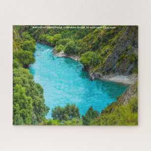Puzzle Anniversaire Salutations Kawarau River Otago