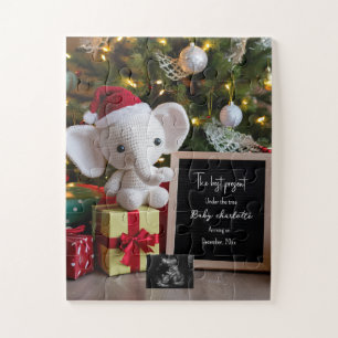 Puzzle Annonce de grossesse pour les fêtes de Noël