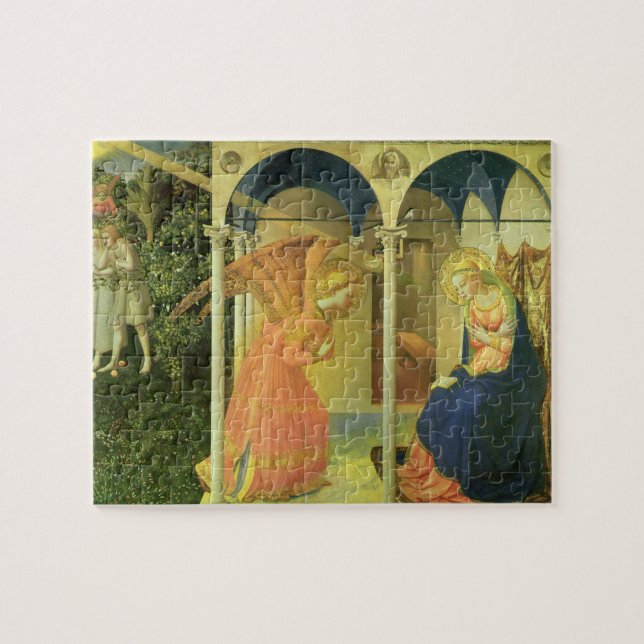 Puzzle Annonciation du Prado par Fra Angelico (Horizontal)