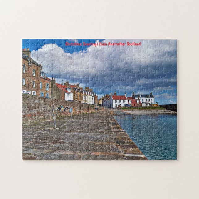 Puzzle Anstruther Harbour Scotland (Horizontal)
