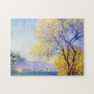 Puzzle Antibes vu du Salis fait du jardinage Claude Monet