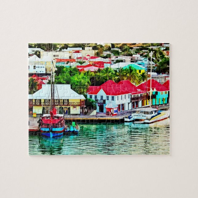 Puzzle Antigua - Port St. Johns (Horizontal)
