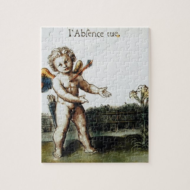 Puzzle Antique amour cupide Vous Manquant Otto Van Veen (Vertical)