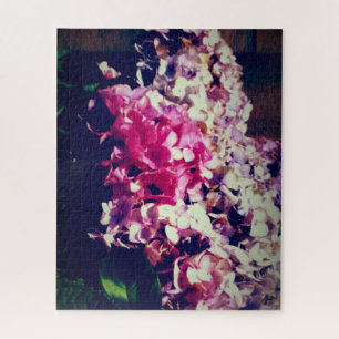 Puzzle antique hydrangea amour