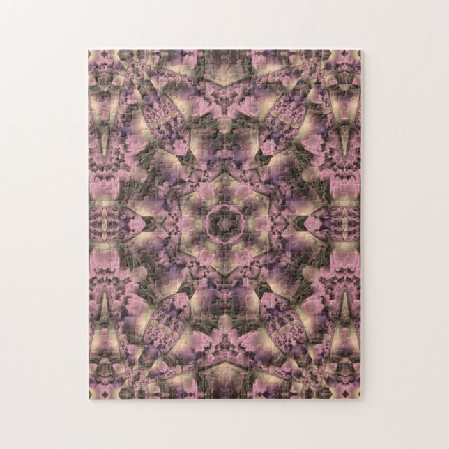 Puzzle Antiquité rose victorienne (Vertical)