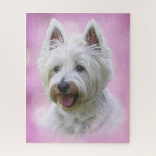Puzzle Aorable terrier blanc des hautes terres de l'ouest