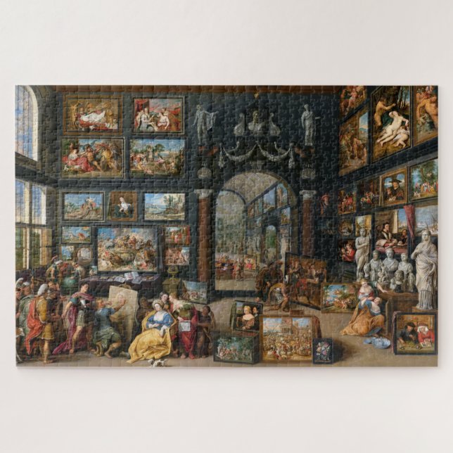 Puzzle Apelles Peinture Campaspe par Willem van Haecht (Horizontal)