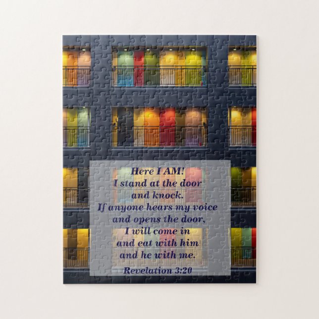 Puzzle Apocalypse 3:20 Toucher à la porte (Vertical)