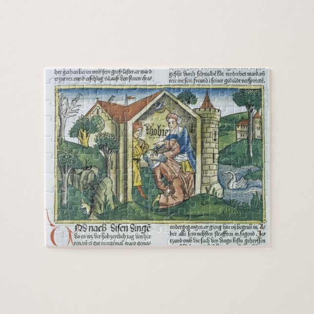 Puzzle Apocryphes : Tobit est aveuglé par les crottes du (Horizontal)