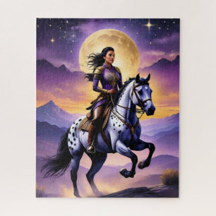 Puzzle Appaloosa Horse aquarelle Leopard