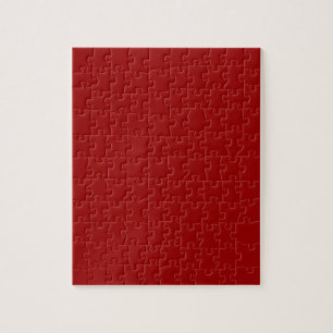 Puzzle APPLE RED (une solide couleur riche et fruitée) ~