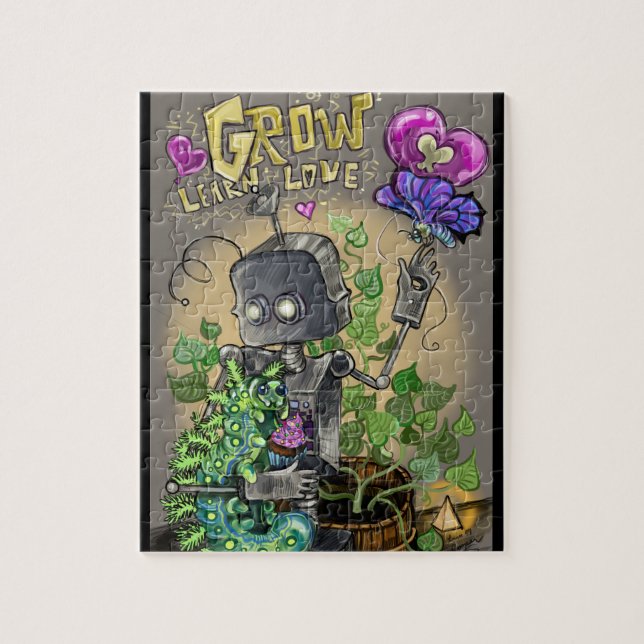 Puzzle Apprendre l'amour Smooshie et Bloop (Vertical)