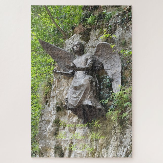 Puzzle Après Jésus Crucifixion, Angel dit : Venez voir (Vertical)