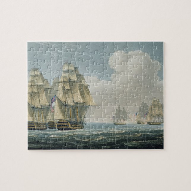 Puzzle Après la bataille de Trafalgar, le 21 octobre (Horizontal)