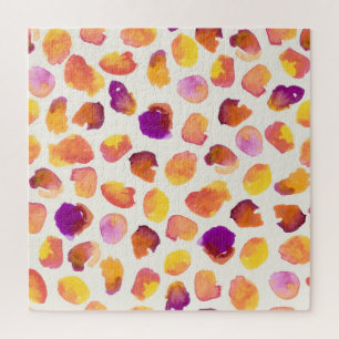 Puzzle Aquarelle Abstraite Vintage en continu