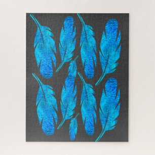 Puzzle Aquarelle bleu