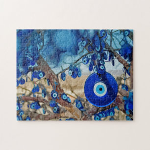 Puzzle Aquarelle de l'arbre décorée de nazars