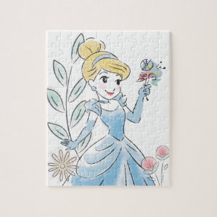 Puzzle Aquarelle Disney Cinderella