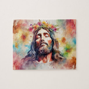 Puzzle Aquarelle Jésus